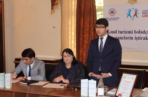 “Kənd turizmi bələdçiliyində gənclərin iştirakı” layihəsinin tədbiri Ismayıllı rayonunda həyata keçirildi