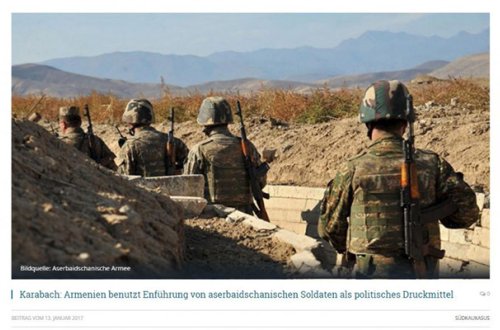 Xarici media ermənilərin əsgərimizin meyitini təhqir etməsindən yazdı