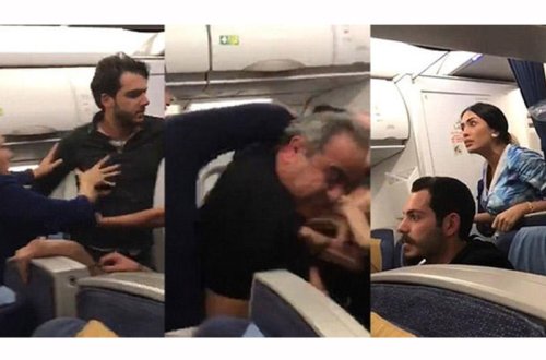 Təyyarənin İstanbulda məcburi eniş etməsinə səbəb olan DAVANIN VİDEOSU