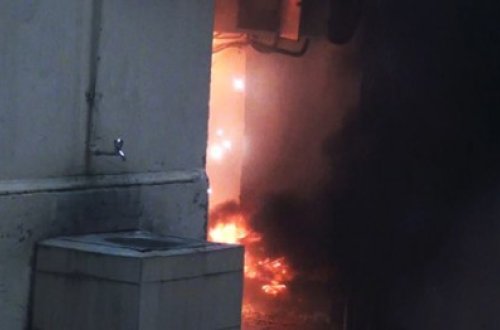 Bakıda xəngəlxana partladı, yaralılar var