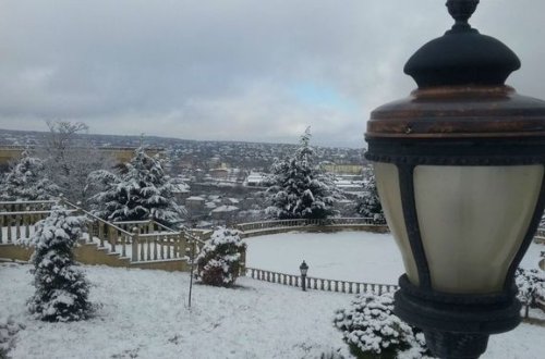 Qusar “ağ örpəyə” bürünüb – FOTOREPORTAJ