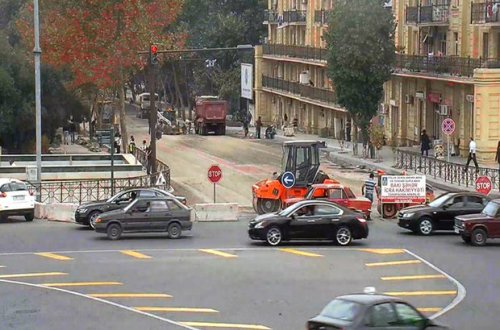 Bakıda prospekt təmirə bağlanır – FOTO