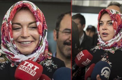 Lindsey Lohan İslam dinini qəbul edib? - Foto
