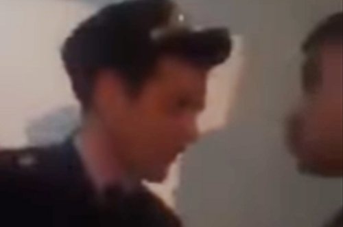 Vətəndaşa söyüş söyən yol polisi: 