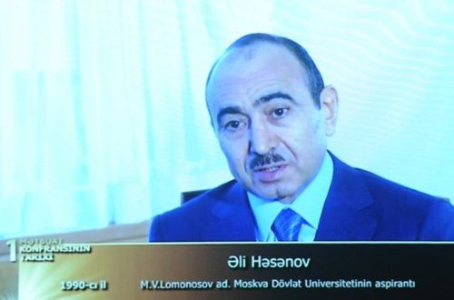 “Bir mətbuat konfransının tarixi” sənədli filminin təqdimatı keçirilib