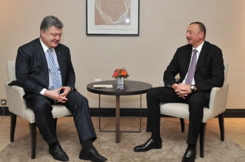 Davosda Azərbaycan və Ukrayna prezidentləri arasında görüş olub — YENİLƏNİB