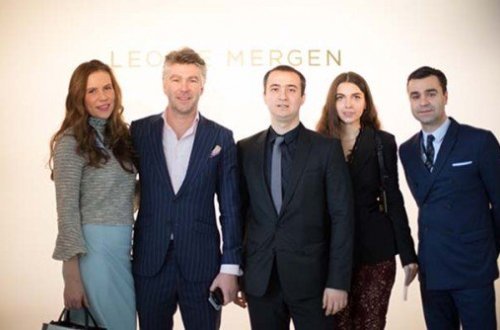 Kəmaləddin Heydərovun oğlu gəlini ilə Berlin Moda Həftəsində - FOTOLAR