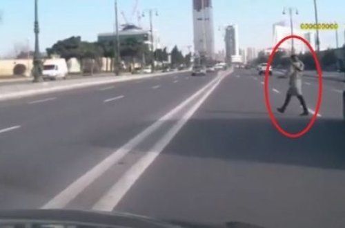 Bakıda gənc qız son anda ölümdən xilas oldu – VİDEO