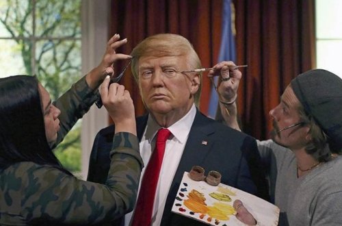 Tramp BELƏ MAKİYAJ OLUNDU - FOTOLAR