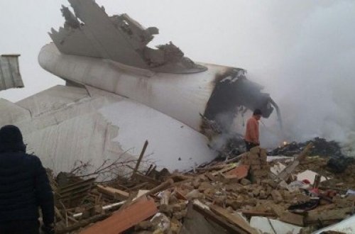 Qəzaya uğramış Türkiyəyə məxsus təyyarəsinin 