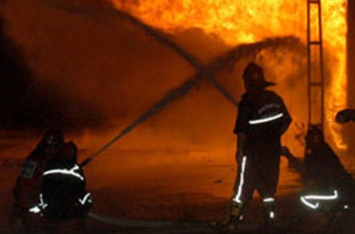 Neft emalı zavodunda yanğın: əhali təxliyə edilir