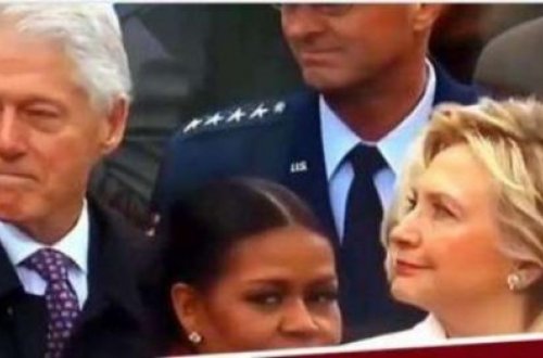 Ərinin şorgözlüyü Hillari Klintonun gözündən qaçmadı - VİDEO