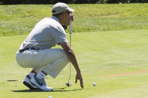 Obama ilk istirahət günü görün nə ilə məşğul oldu