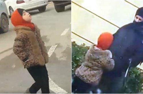 Azərbaycanda DƏHŞƏT: 5 yaşlı hicablı qız uşağını küçənin ortasında məcbur... - ANBAAN ÖZƏL VİDEO