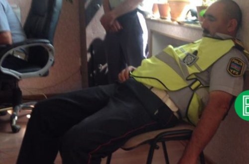 “1100 manat ver...” - İçkili yol polisinin özbaşınalıqları - FOTO-VİDEO