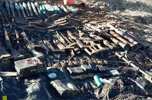 Türk ordusu PKK-nın cəbhəxanasını ələ keçirdi - FOTOLAR