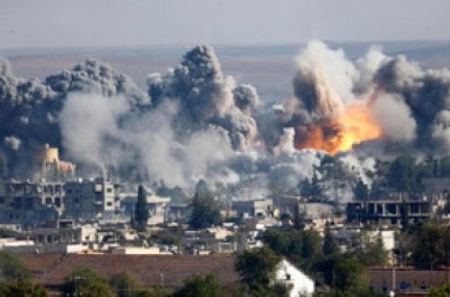 Rusiya və Türkiyə Suriyada İŞİD-in mövqelərinə zərbələr endirib