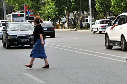 Piyadalara qarşı cərimə artırılır - 5 DƏFƏ!