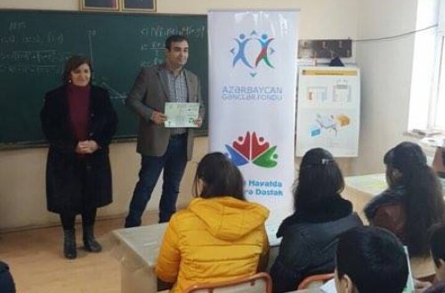 QHT Qazaxda “Eko Məktəb” layihəsini icra edib