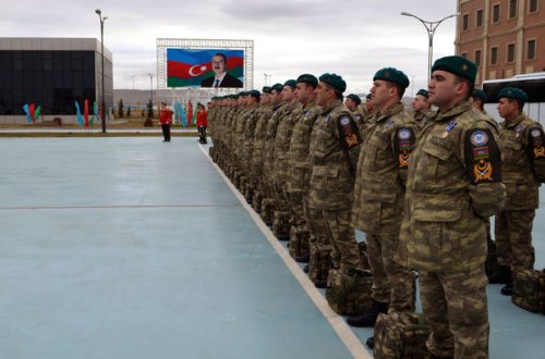 Sülhməramlılarımız Vətənə qayıtdılar – FOTO