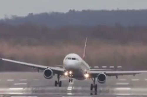 Virtual karabakhyuxarı Türk pilotun güclü küləklə heyrətamiz mübarizəsi – VİDEO