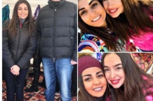 Gülay Zeynallı prezidentin ailəsi ilə FOTOLAR