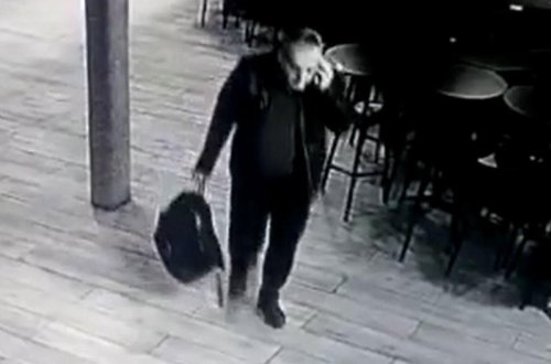 Oğrunun rahat davranışı görənləri təəccübləndirdi - VİDEO