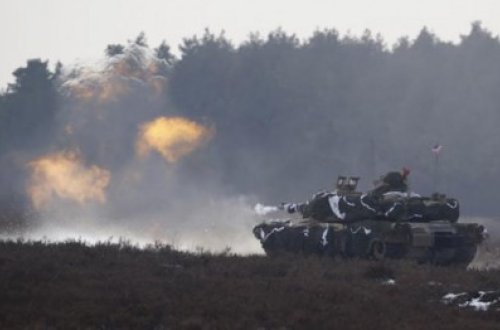 ABŞ və Rusiya qarşı-qarşıya: genişmiqyaslı təlimlər başladı - FOTOLAR