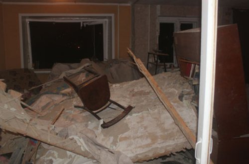 Goranboyda ev partladı: yaralılar var