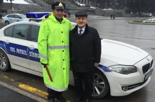 Yola duz səpən serjantı tapıb ona təşəkkür etdim - FOTO