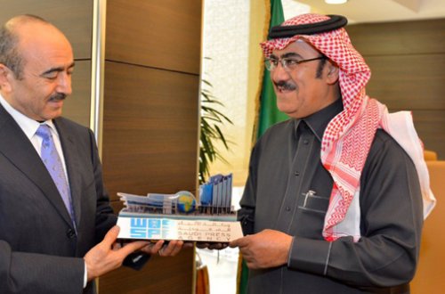 Əli Həsənov Səudiyyə Ərəbistanının SPA agentliyində olub