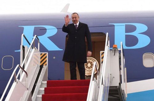 Prezident Belçikaya getdi