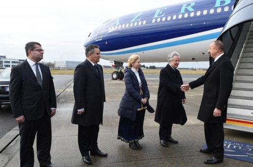 Prezident İlham Əliyevin Belçikaya səfəri - FOTO