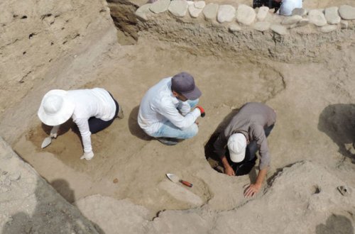 Yevlaxda antik dövrə aid arxeoloji materiallar aşkarlanıb