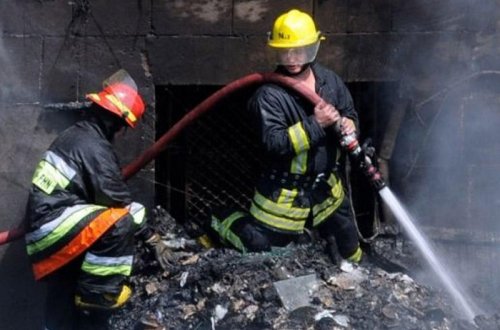 Bakıda liseydə YANĞIN - Müəllim və şagirdlər xilas edildi