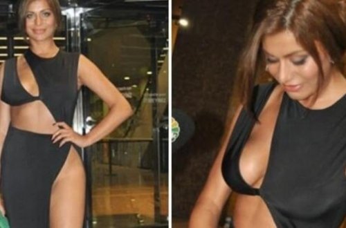 Türkiyəli model dekoltesi ilə Hülya Avşara meydan oxudu – FOTOLAR