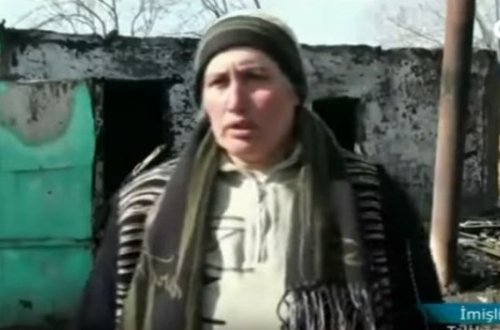 İmişlidə DƏHŞƏT! Oğlu ilə tək yaşayan qadının evini yandırıb kül etdilər - VİDEO