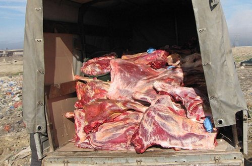 Bakıda insanlara yararsız heyvan ətləri yedizdirmək istədilər