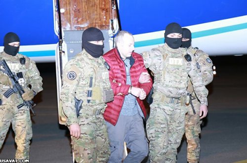 Lapşin Bakıya ekstradisiya edildi - Fotolar+VIDEO