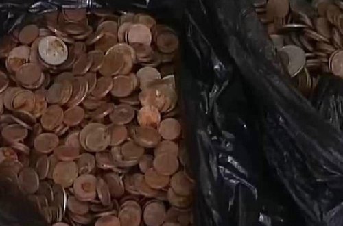 Zibillikdən 120 kq pul tapıldı - AZƏRBAYCANDA