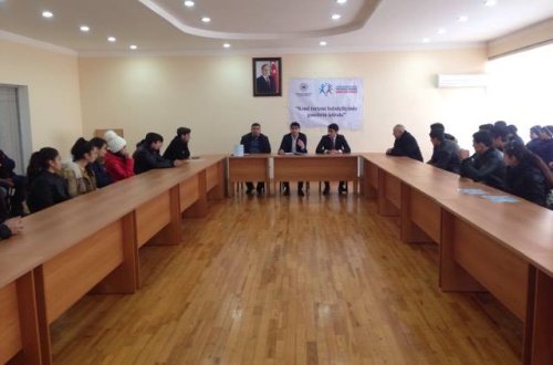 “Kənd turizmi bələdçiliyində gənclərin iştirakı” layihəsinin növbəti tədniri Masallıda