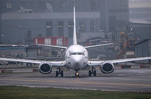 Moskva-Berlin reysində HƏYƏCAN - 