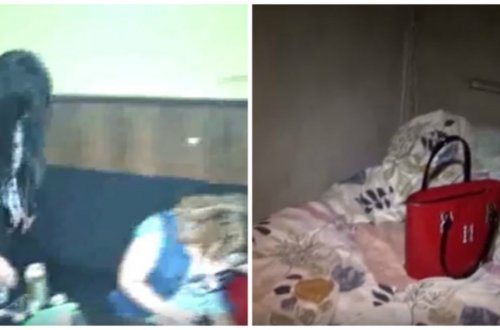 Bakıda hamama qəfil basqın: Qızlar kameraya düşdülər (VİDEO)