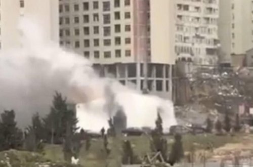 Bakıda məşhur avtomobil servis mərkəzində YANĞIN: bina külə döndü