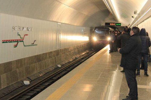 Bakı Metropolitenində növbəti yeniliklər - FOTOLAR