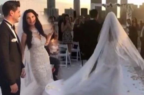 Dünyanın ən yaraşıqlı modeli ilə ən gözəl qızı evləndi – FOTOLAR