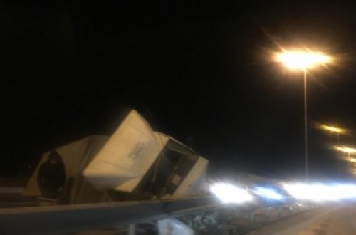 Bakı-Sumqayıt yolunda ağır qəza - FOTO