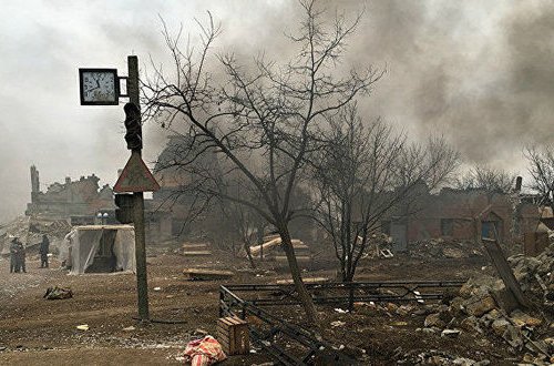 Erməni kəndində mağaza çöküb – FOTO