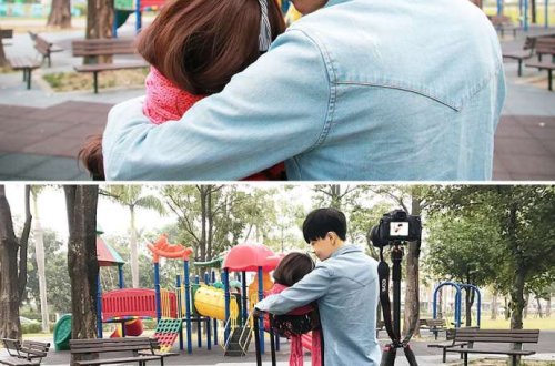 Sevgilisinin olduğunu sübut etmək istəyən gənc - FOTOLAR