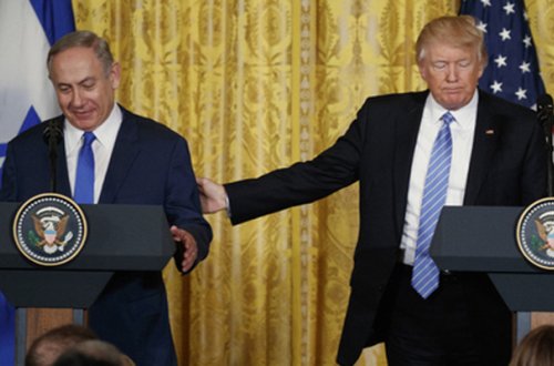 Tramp Fələstin dövlətinin yaradılmasına qarşı çıxdı